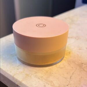 Monat translucent loose powder honey 1/2 full